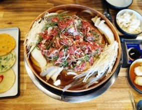 춘천퇴계동고기집 청담물갈비 불고기 먹고옴!