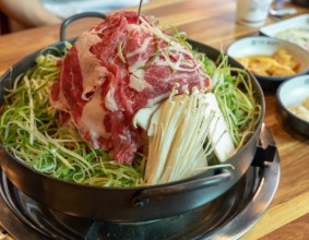 칼칼한 국물이 맛있었던 은계지구 술집 청담물갈비