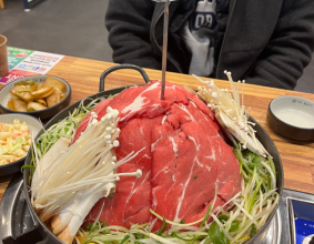 장곡동 시흥시청역 맛집 청담물갈비, 푸짐하고 매콤한 산더미 물