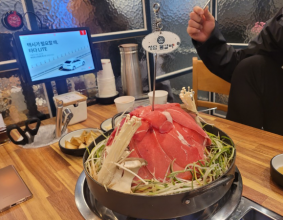 딱인 시흥장현식당 고기안에 왕갈비가 숨어있는 맛있는 산더미물갈비