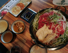 남양주 평내호평식당 얼큰하고 푸짐한 술안주 청담물갈비 평내호평역점