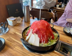 [쌍용역 맛집/나사렛대 맛집] 청담물갈비 산더미처럼 쌓인 물갈비가 인상 깊은 곳