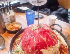 #부천산더미물갈비 #중동맛집 #청담물갈비  오랜만에 물갈비~! 존맛