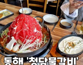 동해에 있다는 찐산더미 맛쥬얼 물갈비맛집????