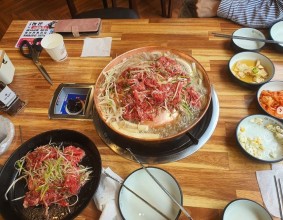 청담 물 갈비에 왔어요~ #청담물갈비 #배곧물갈비 #시흥물갈비 #산더미물갈비